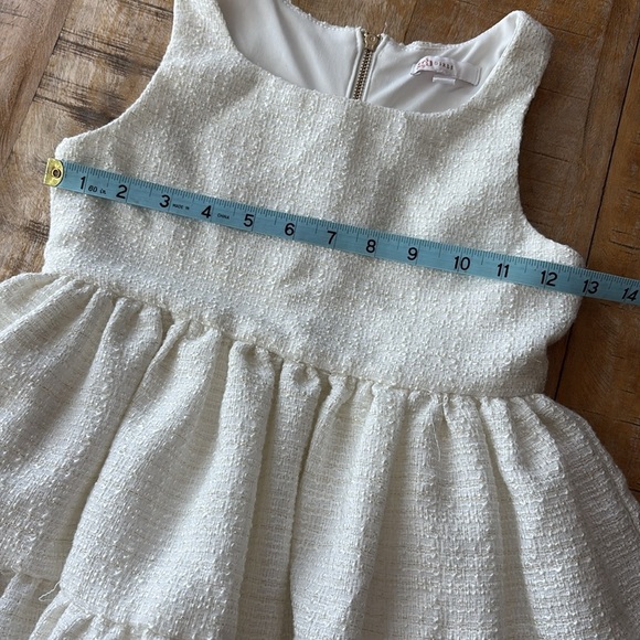 NWOT GB Girls cream dress size 8 - Picture 7 of 8